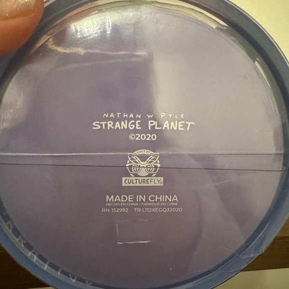 Strange Planet Blue and Pink Figurine - Picture 2 of 2